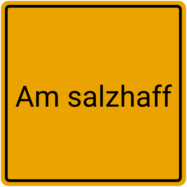 Meldebestätigung Am Salzhaff